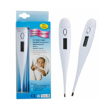 

Digital LCD Heating Oral Thermometer Tools kids Baby Child And Adult Body Temperature Measurement Clinical Mouth Thermometer
