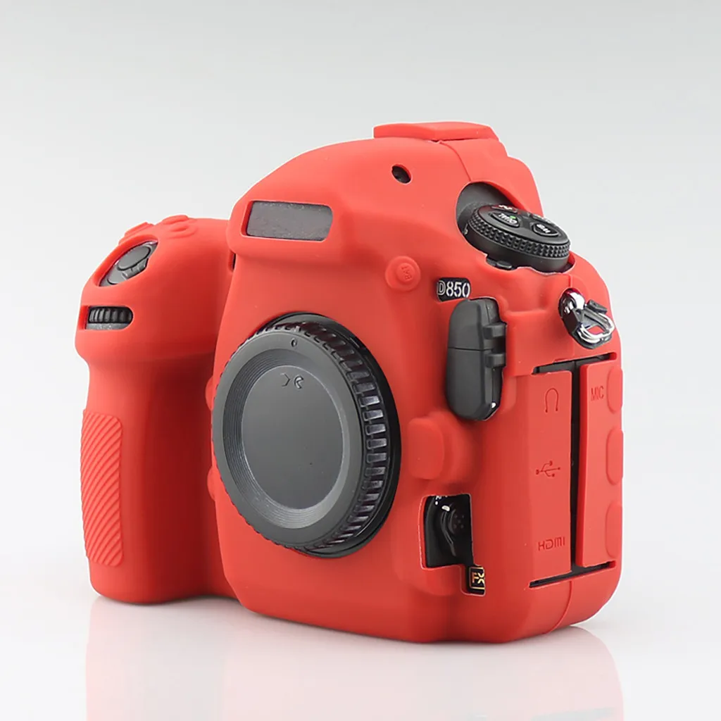 EPULA чехол для камеры Nikon D850 портативный мягкий резиновый чехол для камеры Pele Sillicon с защитой от царапин