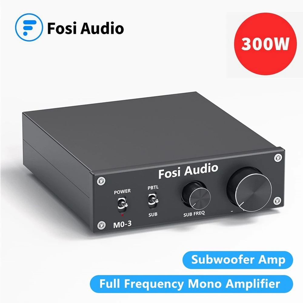 Fosi Audio M03 Power Subwoofer Amplifier 300w Mono Audio Amp Digital Hifi Home Amplifier Amplifier Aliexpress