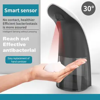 

330ml Bathroom Electric Soap Dispenser Intelligent Touchless Infrared Sensor Automatic Foaming Soap Container Kitchen Accessorie
