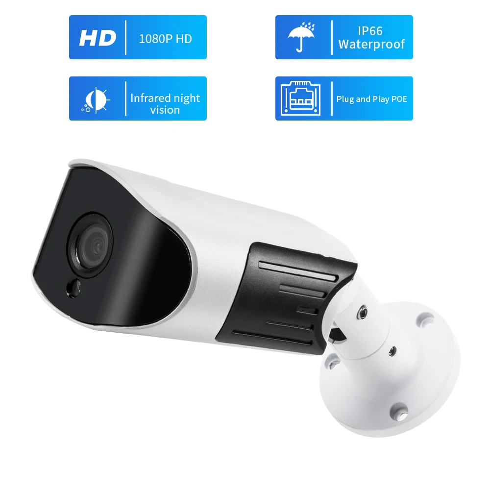 H.265 8CH 5MP POE NVR комплект Bewakings камера Аудио ip-камера пуля водонепроницаемый CCTV система видеонаблюдения Комплект Открытый Mobiele