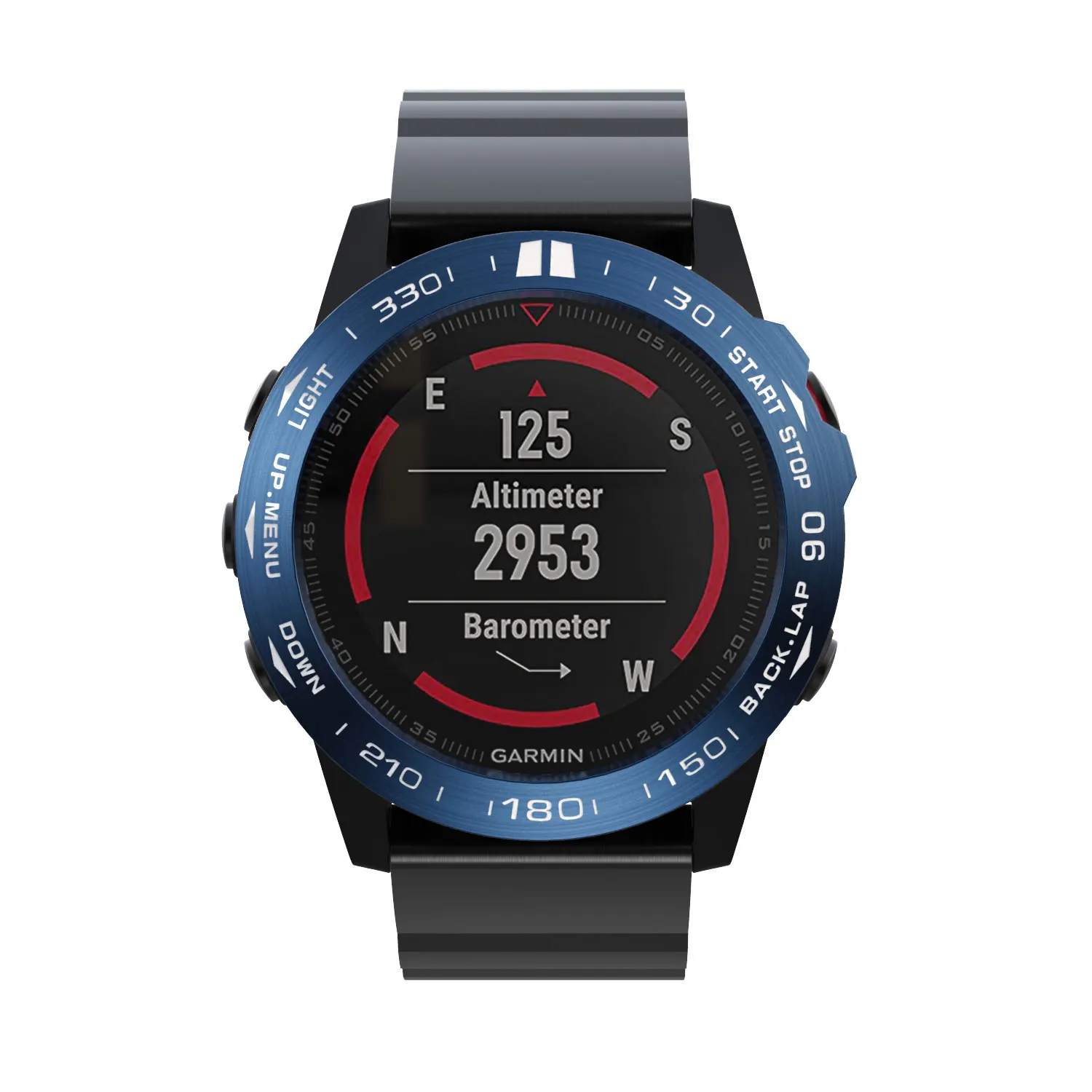  Bezel Ring Styling Frame Case for Garmin Fenix 5x 5xPlus 3 3HR Smart Watch Stainless Steel Cover An - 4000444341946