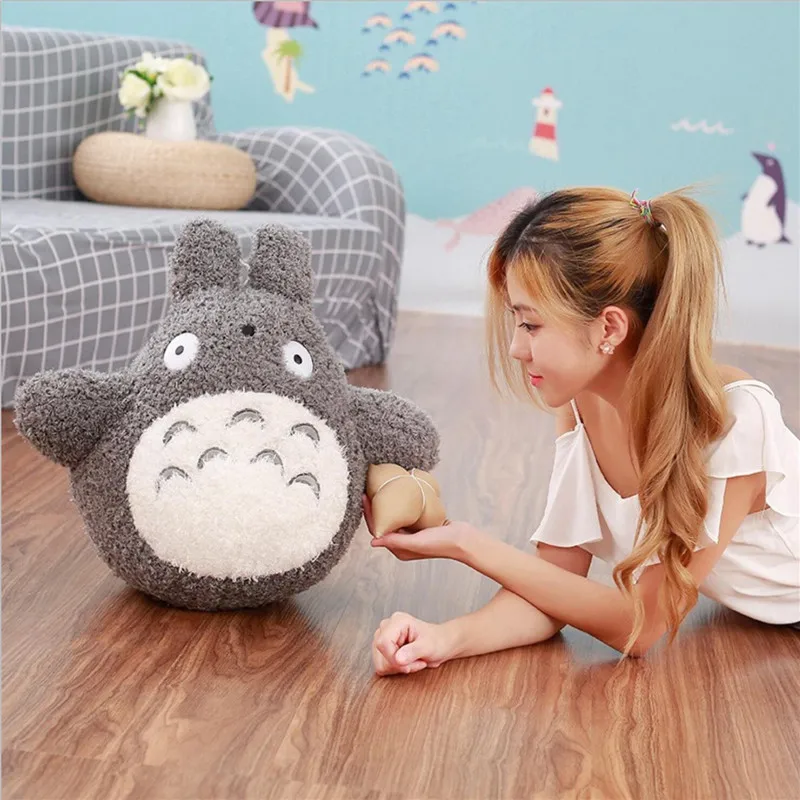 30-70 см Kawaii японский стиль Studio Ghibli Аниме Кот чучело животное длинная моя сосед Тоторо Подушка Плюшевые игрушки кукла подушка