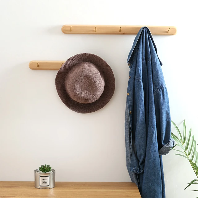 Perchero de montado la pared para colgar sombreros, colgador para chaquetas, bolsos, toallas, bolsa ropa, Perchero de armario - AliExpress Mobile