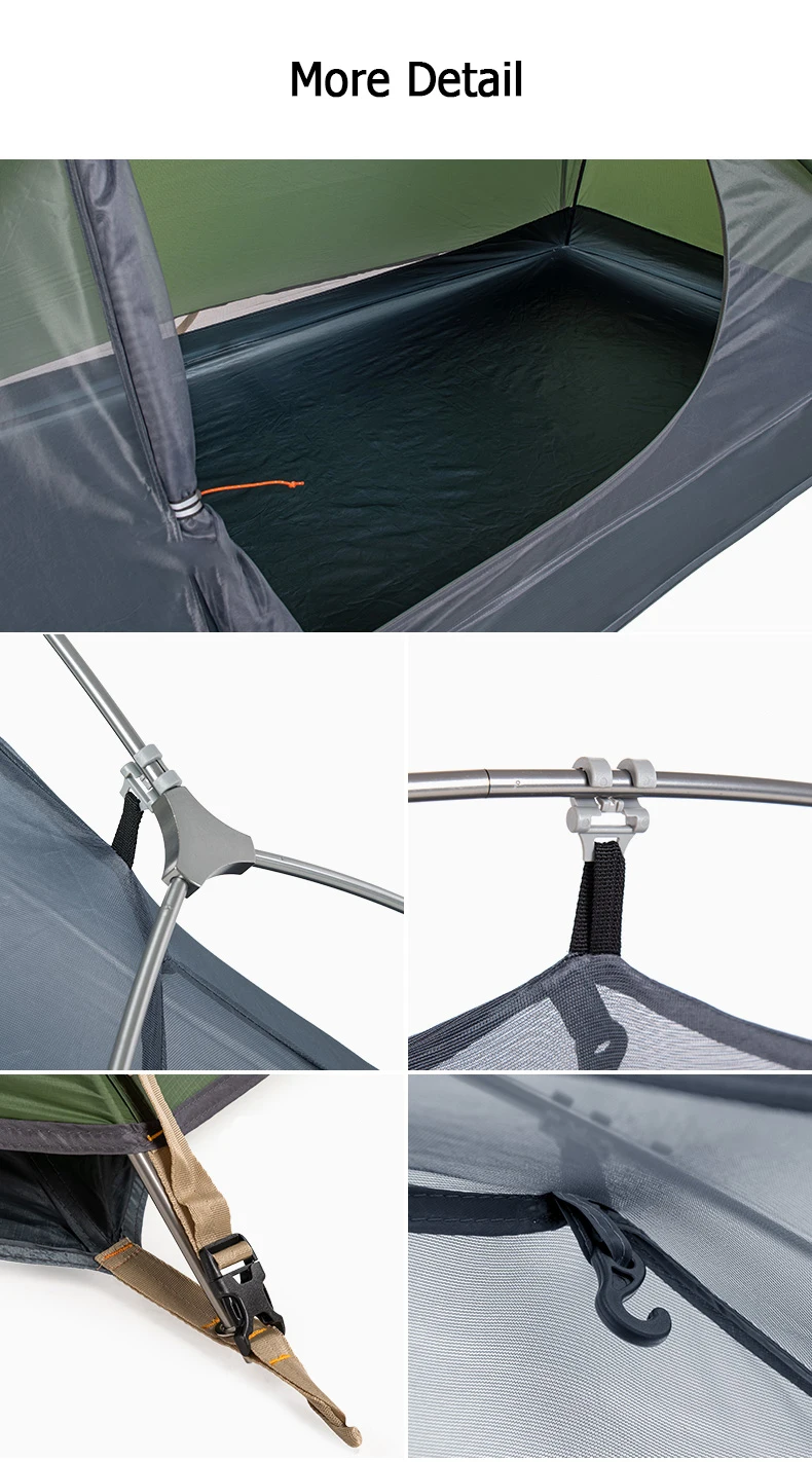 Naturehike Tent Single 1 Person Ultralight Cycling Tent Portable Waterproof Shelter Fishing Beach Outdoor Hiking Camping Tent