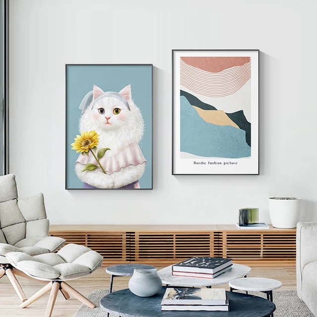 Wall Pictures Modern Living Room  Fashion Art Prints Wall Decor - Nordic  Fashion - Aliexpress