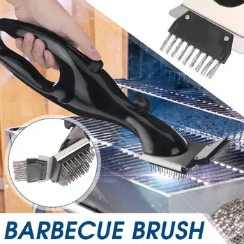 

Barbecue Stainless Steel BBQ Cleaning Brush Outdoor Grill Cleaner Cooking Tools