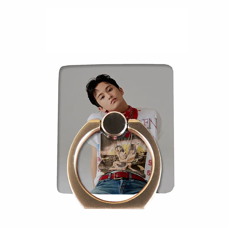 kPOP SuperM JOPPING Mobile Phone Holder Ring Bracket Photo Printing Mark KAI LUCAS BAEKHYUN TAEYONG TEN LJJ829