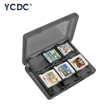 28-in-1 SD Spiel Karte Lagerung Box Anti-scratch Protector Fall PP Kunststoff Anti-schock veranstalter Für Nintendo DS/3DS 2DS NDSi LL