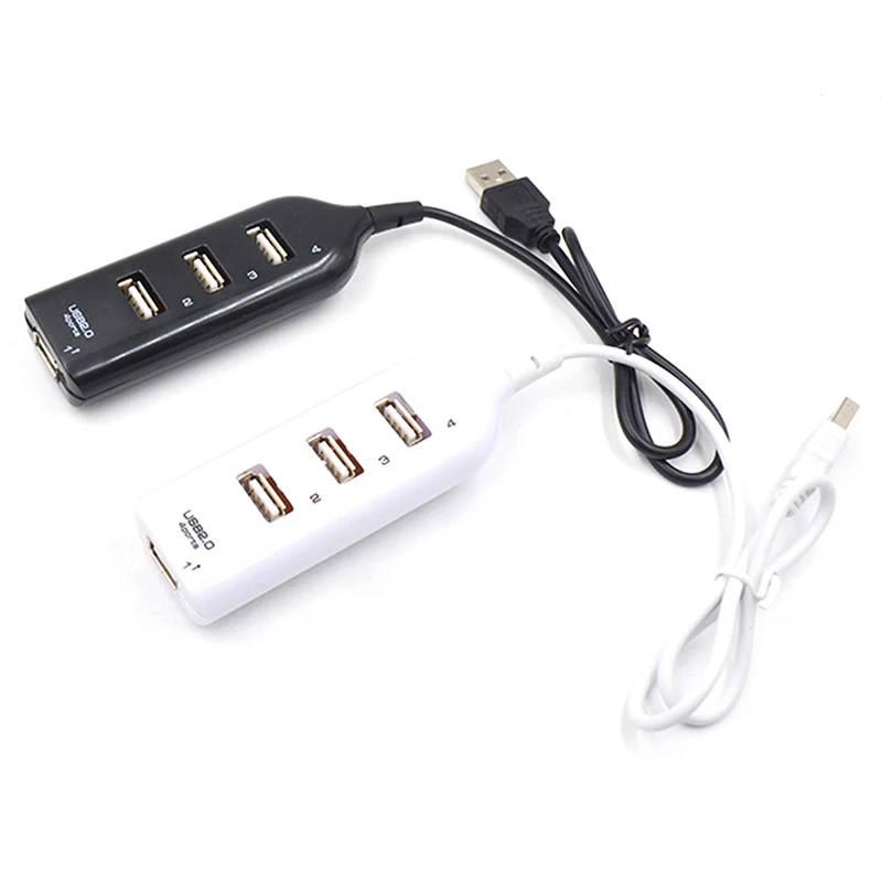 

2.0 Multi USB Port 4 Ports Hub USB High Speed Hab For PC Computer Accessories