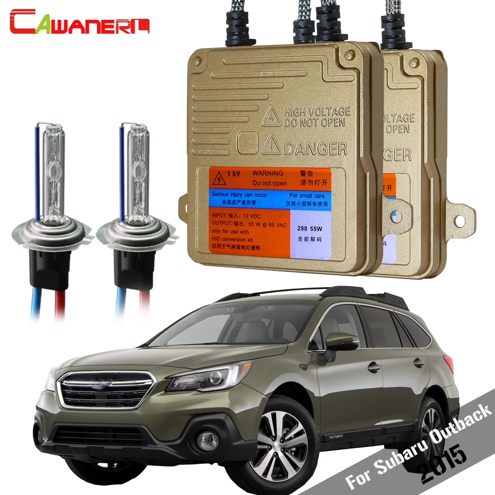 Cawanerl 55 Вт Автомобильная балластная лампа без ошибок HID ксеноновый Комплект AC
