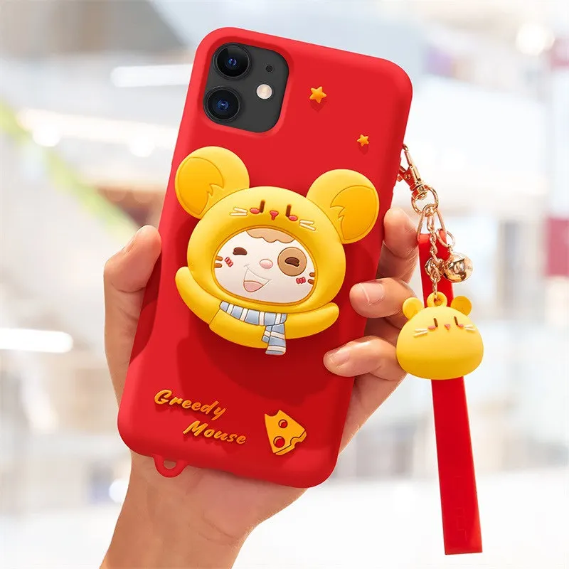 Оригинальный силиконовый ударопрочный чехол Lofter для iPhone 11/11 Pro Max/11 XS MAX/X/XS 3D милый