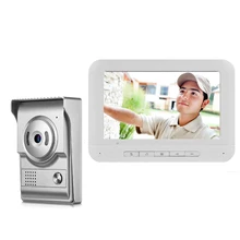 SmartYIBA домашняя охранная дверная домофон " дюймовый Проводной Видео дверной телефон система визуальный видеодомофон дверной звонок монитор камера комплект