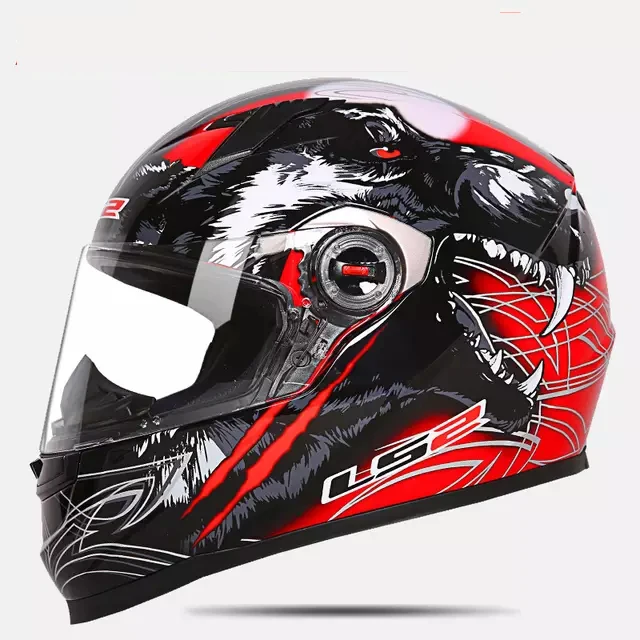 LS2 мотоциклетный мотоцикл мотокросса Полный Шлем Шлемы Capacete Casco ECE утвержден