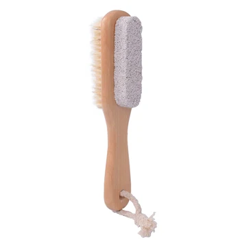 

Exfoliating Scrub Multi-use Pumice Stone Bristle Dual Side Massage
