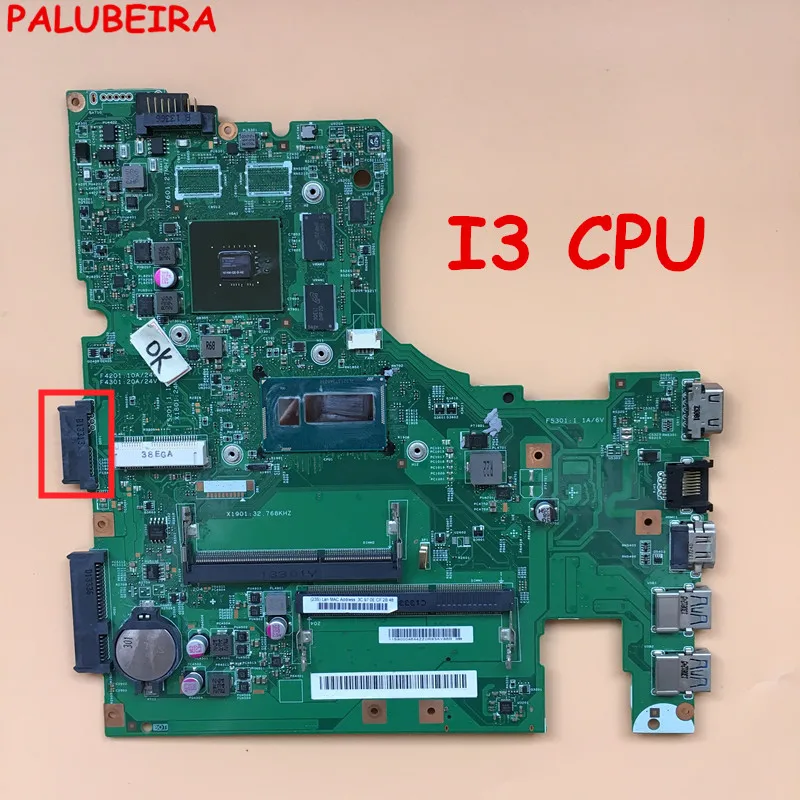 PALUBEIRA 48.4L106.011 материнская плата для ноутбука lenovo S410P материнская плата с процессором I3 оригинальная протестированная работа