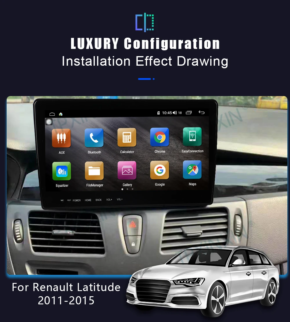 8+256GB Android 13 Car Radio Multimedia Player For Renault Laguna 3 Renault  Latitude Car GPS Navig Auto Stereo Carplay Head Unit - AliExpress
