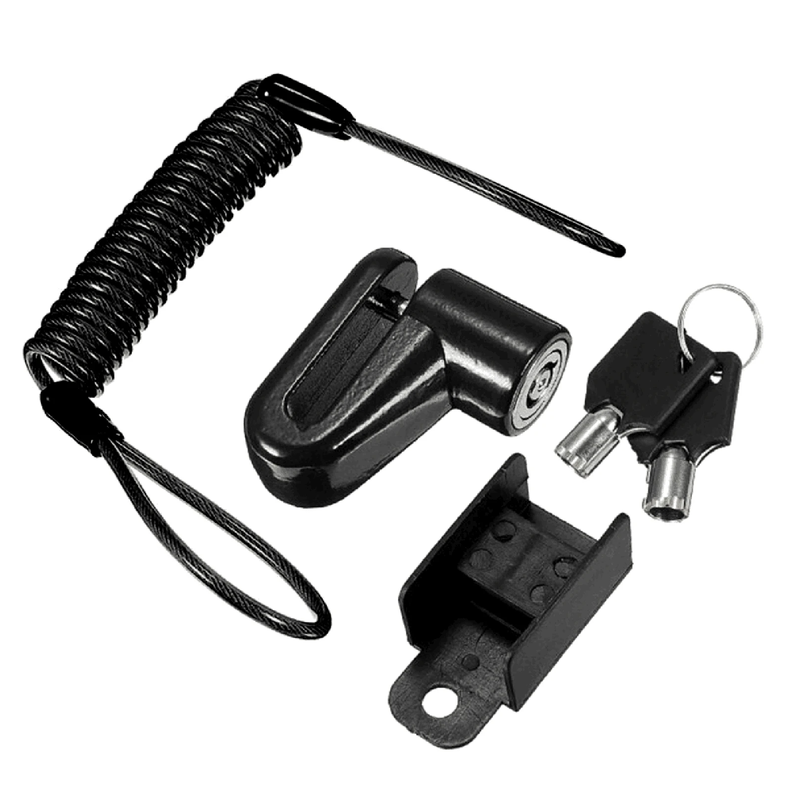 Scooter Accessories Antitheft Steel Wire Lock Disc Brakes Wheel Locker Replacement for Xiaomi Mijia M365 Electric Scooter Motorcycle Bicycle