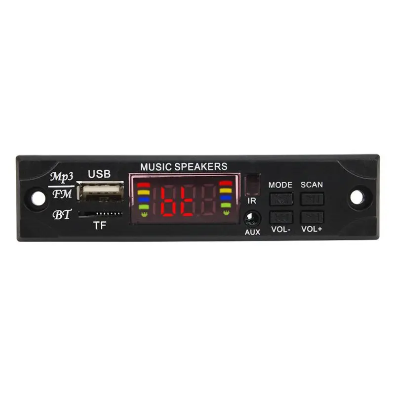 USB TF fm-радио модуль беспроводной Bluetooth 5 в 12 В MP3 WMA декодер доска