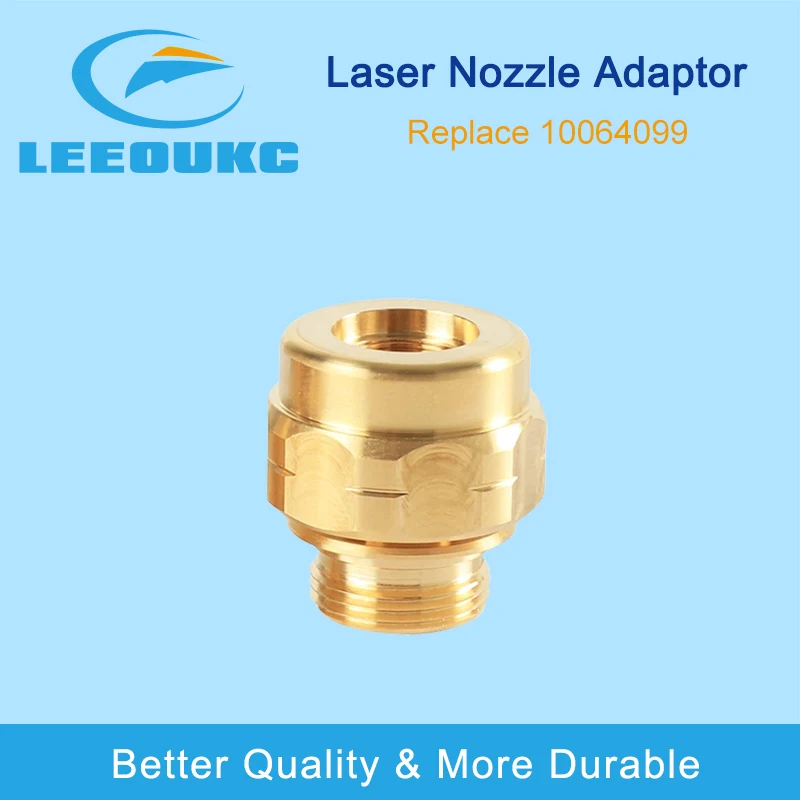 LEEOUKC Laser Nozzle Body 10064099 nozzle holder copper housing machine replacement parts & accessories Nozzle Adaptor auto dimming welding helmet