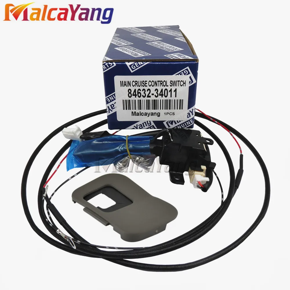 84632-34011 8463234011 84632-34017 Cruise Control Switch for Toyota Corolla 2007- With Steering Wheel Cover 45186-02080-E0