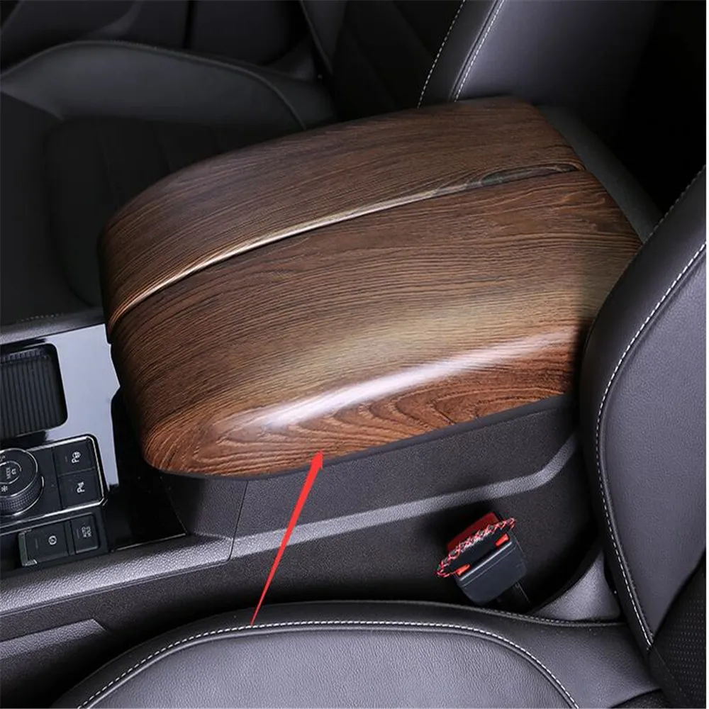 

For Volkswagen VW Atlas Teramont 2017 2018 2019 Car Center Console Tidying Armrest Box Panel Trim Cover Sticker Accessories