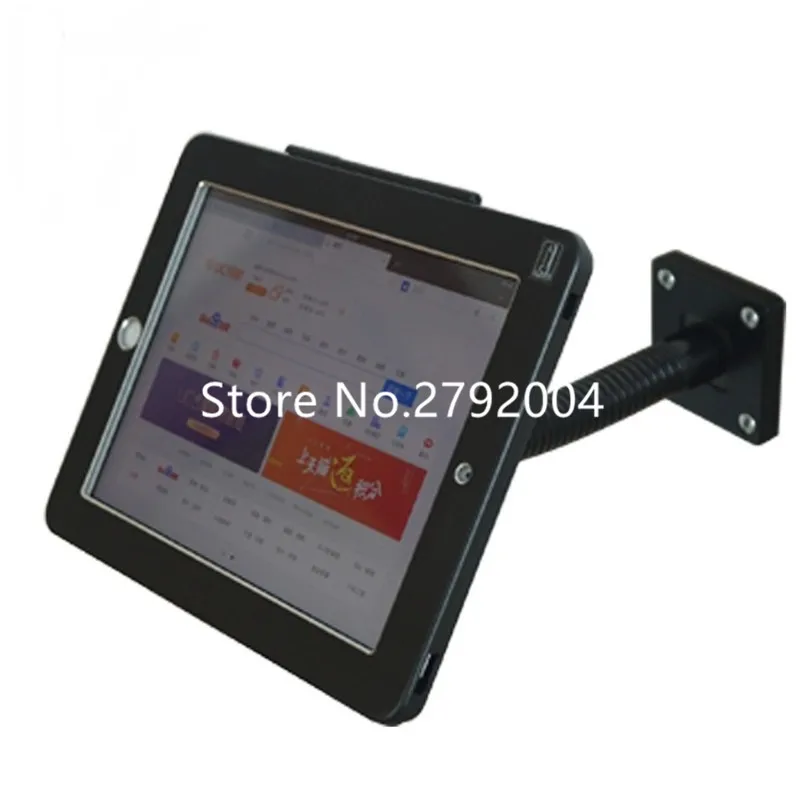 Ganso para Suporte de Metal para Tablet Ipad Fixação com Parafuso na Mesa ou na Parede Suporte para Montagem em Tablets 9.7 para Mesa Display Comercial Pescoço de - Imagem 4