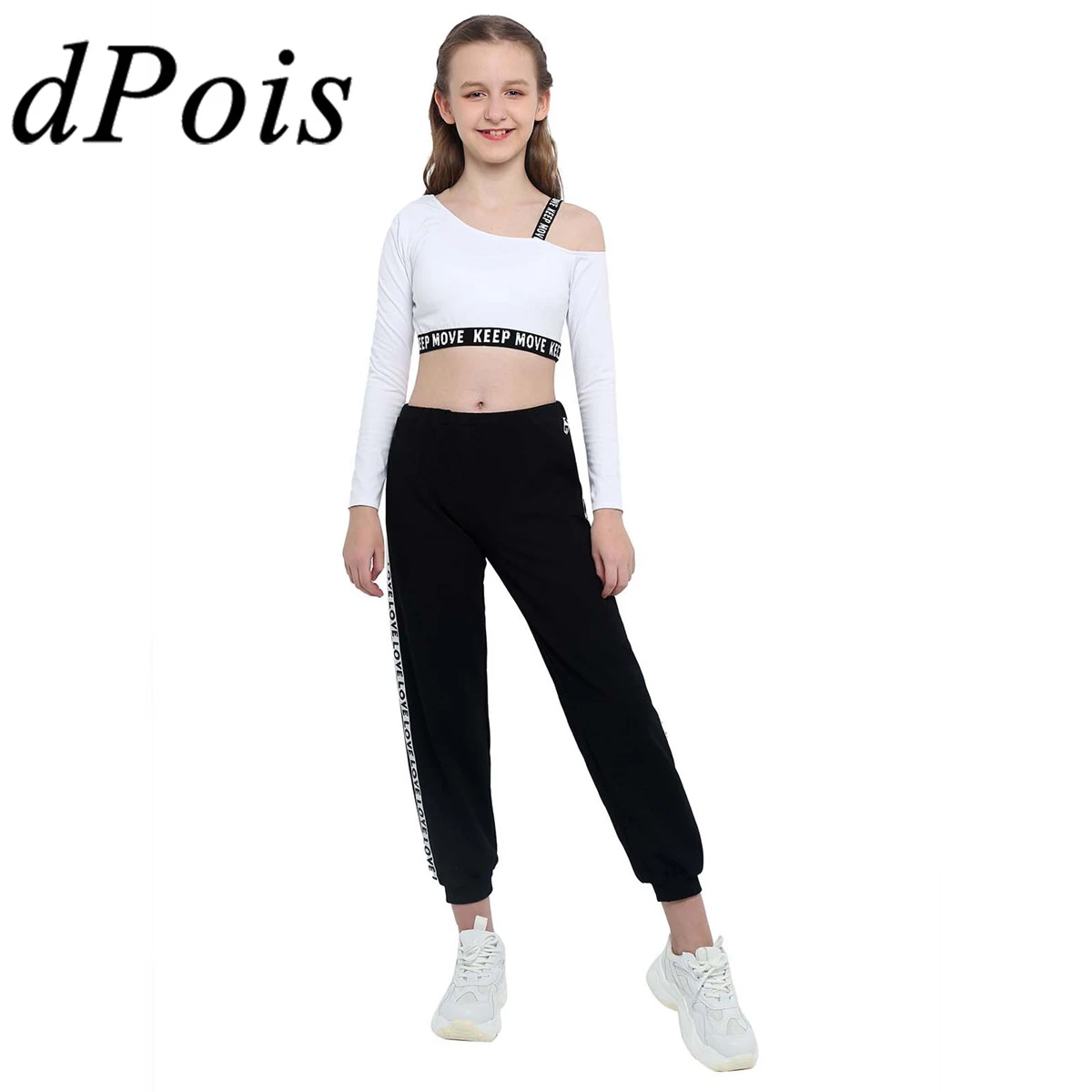 Details about   Girls Kids Gymnastics Outfits Sleeve Crop Tops Yoga Vest Gym Sports Dancewear 