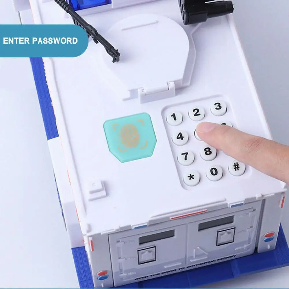 Smart Music Password Banknote Car Toy Piggy Bank with Light Electronic Money Bank Toy Car Piggy Bank Children Toys Smart Music Password Banknote Car Toy Piggy Bank with Light Electronic Money Bank Toy Car Piggy Bank Children Toys