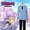 Ouran lycée hôte Club adulte uniforme Blazer et cravate fuji oka Haruhi Cosplay Costume fête d'halloween ► Photo 2/6