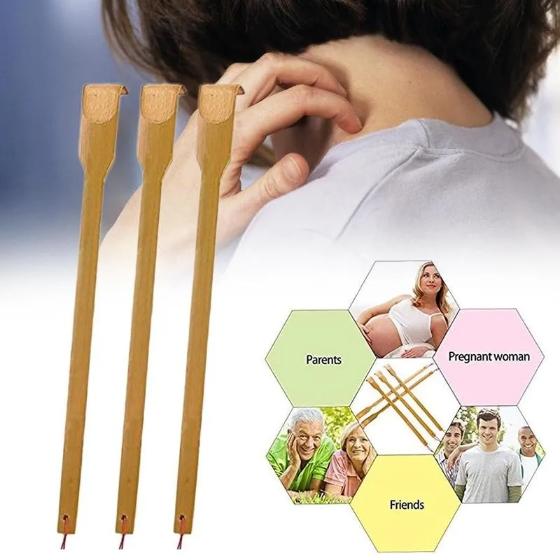 Bamboo Back Scratcher Old People Scratching Massager Body Massage Anti Itch Scraper Stick Health Care Product Tickling Artifact 2