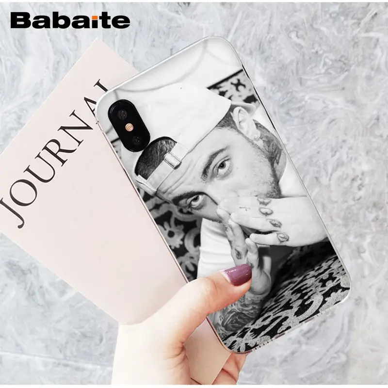 A7 Babaite Macs Miller, прозрачный мягкий чехол для телефона Apple iPhone 11 8 7 6 6S Plus X XS MAX 5 5S SE XR, чехол для мобильного телефона - Цвет: A7