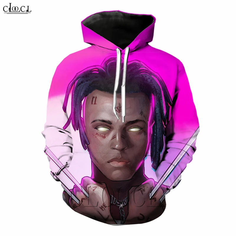 Толстовка DJ Singer Star Xxxtentacion для мужчин и женщин мужской тренировочный костюм с 3D