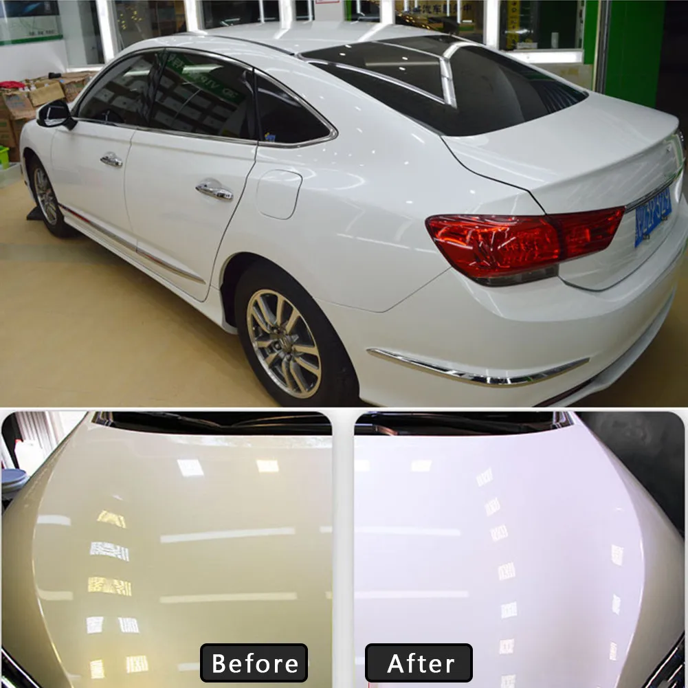 Car Coating Wax Polishing Paint Care White Hard Wax Anti Scratch Car Polish Cream Decontamination Polishing Maintenance