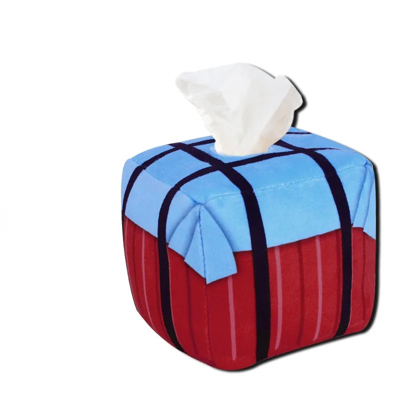 1 PUBG PLAYERUNKNOWNS BATTLEGROUNDS аптечка Airdrop box Tissue box Аксессуары для косплея - Цвет: 1