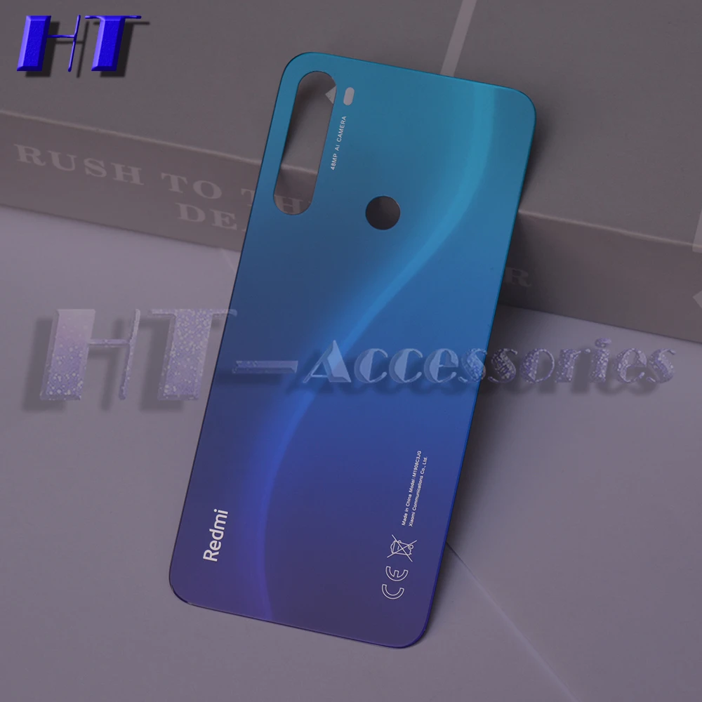 Для Redmi Note 8 Pro Note 7 proOriginal задняя крышка батарейного отсека Корпус чехол для Redmi Note8 Note7 - Цвет: Redmi Note8 blue