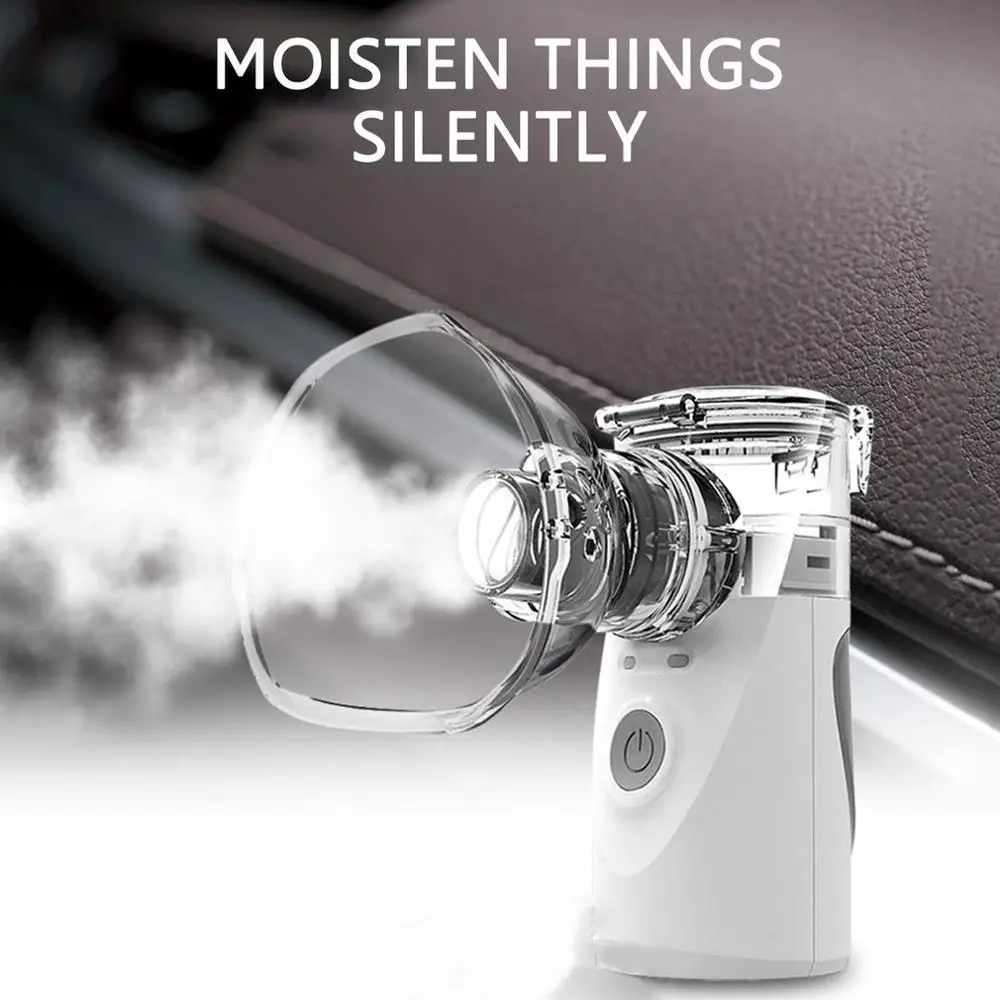 

Mini Handheld Nebuliser Steaming Tool Health Care Atomizer Portable Respirator Humidifier Adult Kid Inhaler Nebulizer