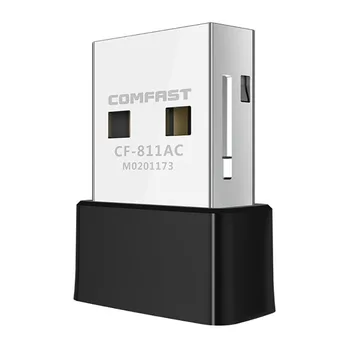 

650m Mini Portable Wifi Desktop Computer Signal Transmission Cf-811ac Dual-Band USB Wireless Network Card 2020