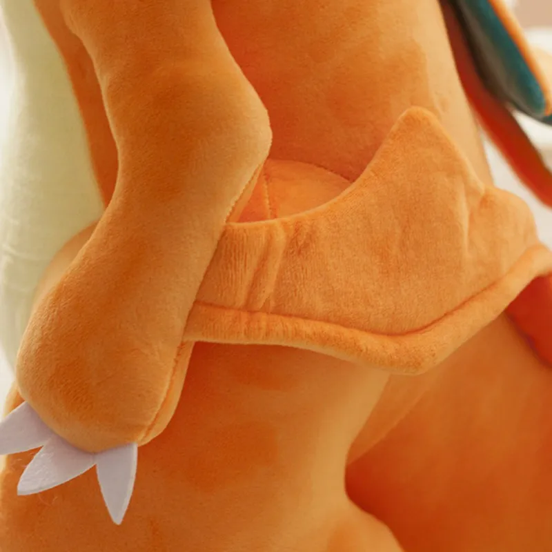 TAKARA TOMY Pokemon 70cm Original Super Cool Charizard Plush Toy Anime Dinosaur Doll Gift of Dreams for Boy Hobby Collectible