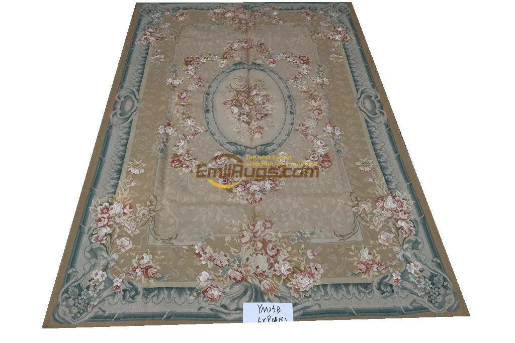 wool french aubusson rug French Turkish Rectangle Turkish Prayer