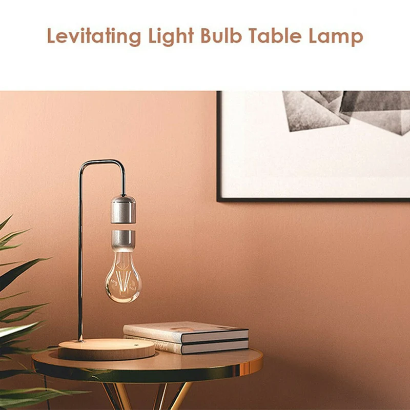 

New Anti-Gravity Levitating Light LED Luminosity Magnetic Suspension Bulbs Desktop Lamp XOA88