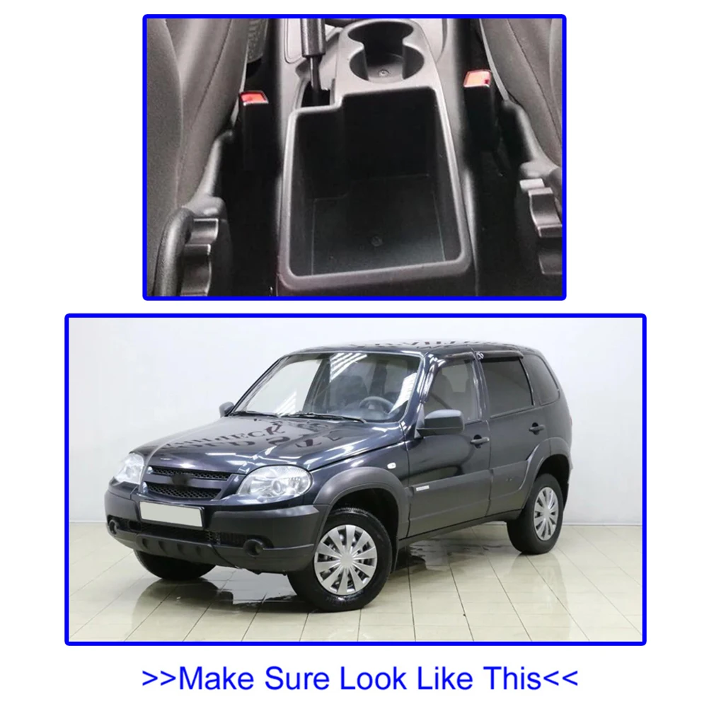 Ящик для хранения для Chevrolet Niva 2009- подлокотника Вращающийся Автомобильный держатель чашки подлокотник черная кожа 2013
