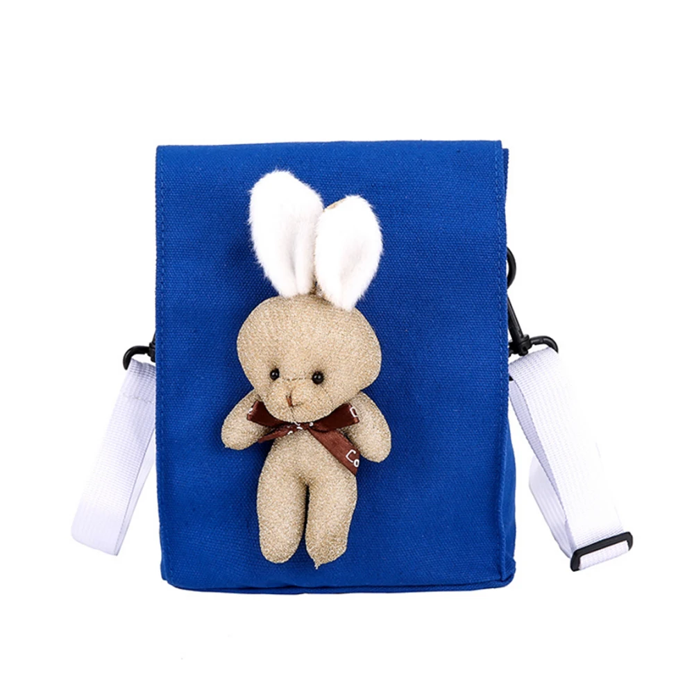 Игрушки, маленькая диагональная посылка, Kawaii, заячьи ушки, сумки, мягкая кукла, набитая животным, игрушки, сумка, подарки для телефона, девочек, детей DBB003