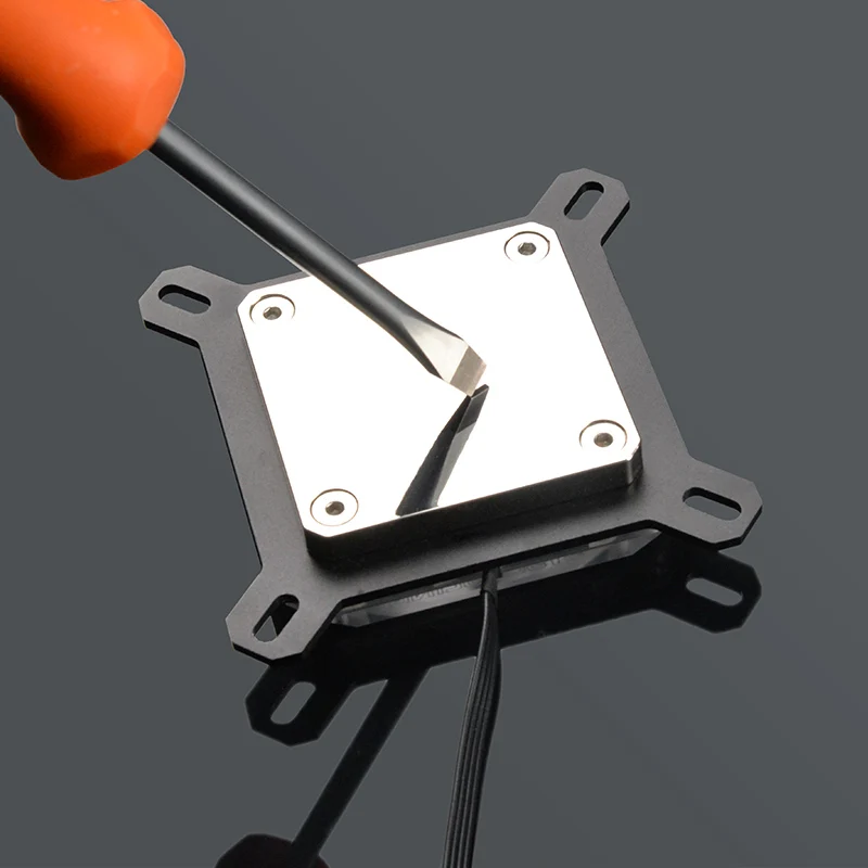Syscooling CPU water block used for Intel LGA1150 1151 1155 1156 2011 with 5V RGB support 4