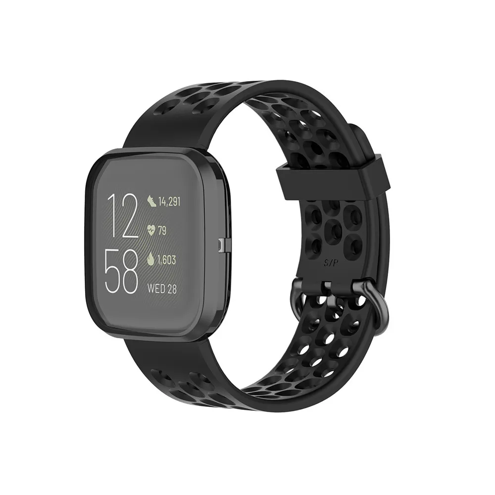 3 шт защитный полный Чехол для Fitbit Versa 2 Смарт-часы экран против царапин покрытие защитный чехол для Fitbit Versa 2