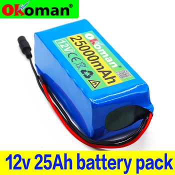

original 18650 Battery pack Large capacity 12v 25ah 18650 lithium battery protection board 12v 25000mAh for inverter miner light