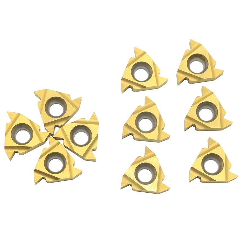 

100PCS MMT 16IR AG55 VP15TF UE6020 Carbide inserts Thread Turning Tools Cutting Tool CNC Lathe cutter tools 16IRAG55
