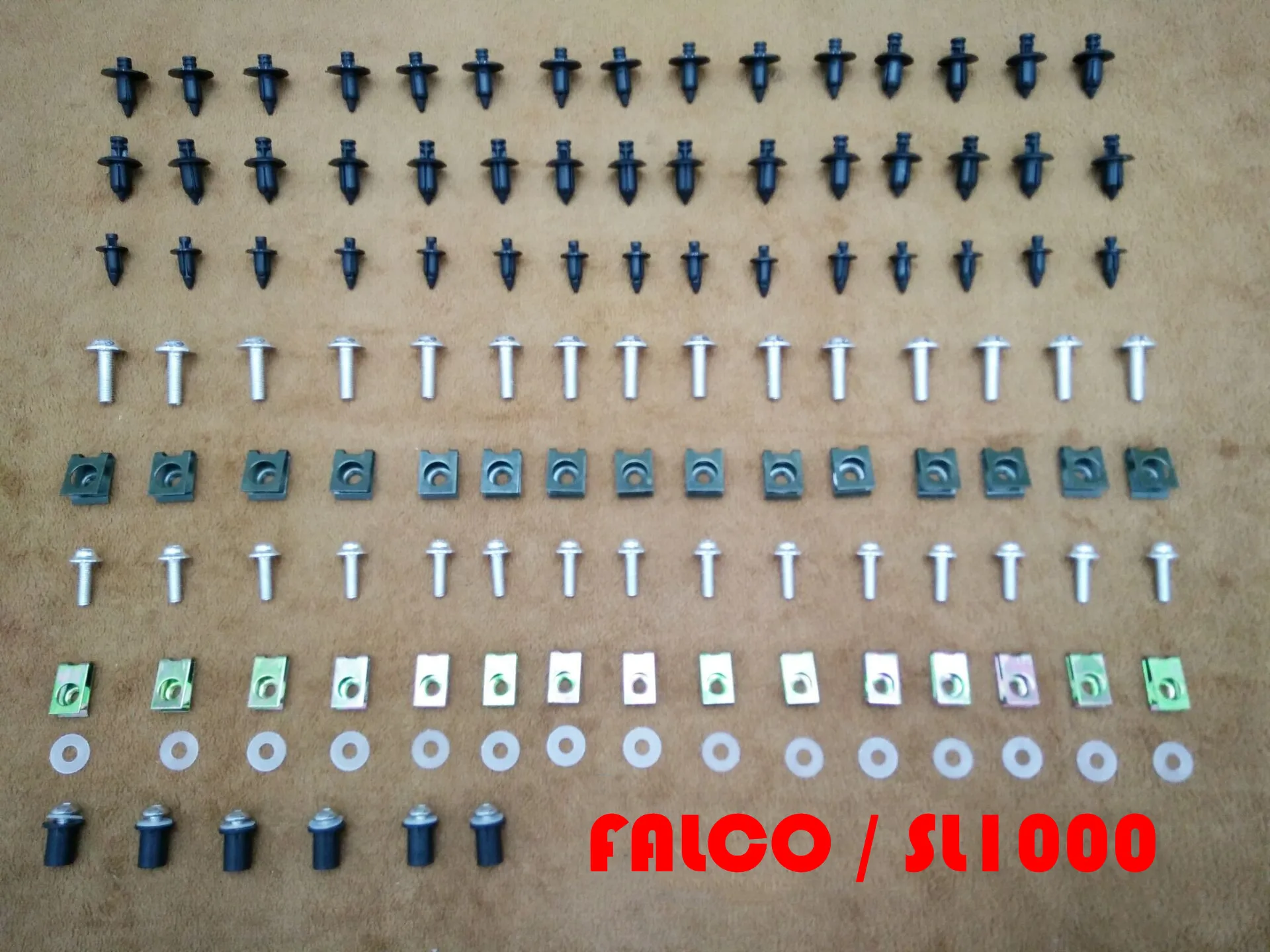 

Fairing Bodywork Kit Bolts Screws For Fit Aprilia FALCO / SL1000 2000-2004