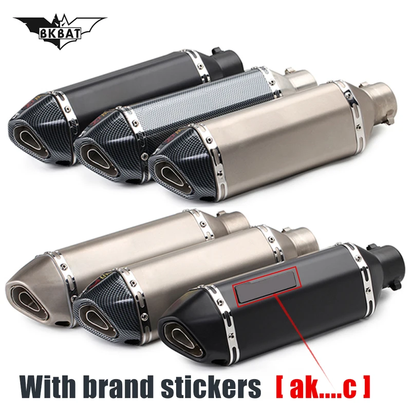 

motorcycle exhaust pipe escape moto muffler db killer For yamaha ttr250 mt 09 sr 250 yzf 250 xt660 raptor 700 raptor r6 2018