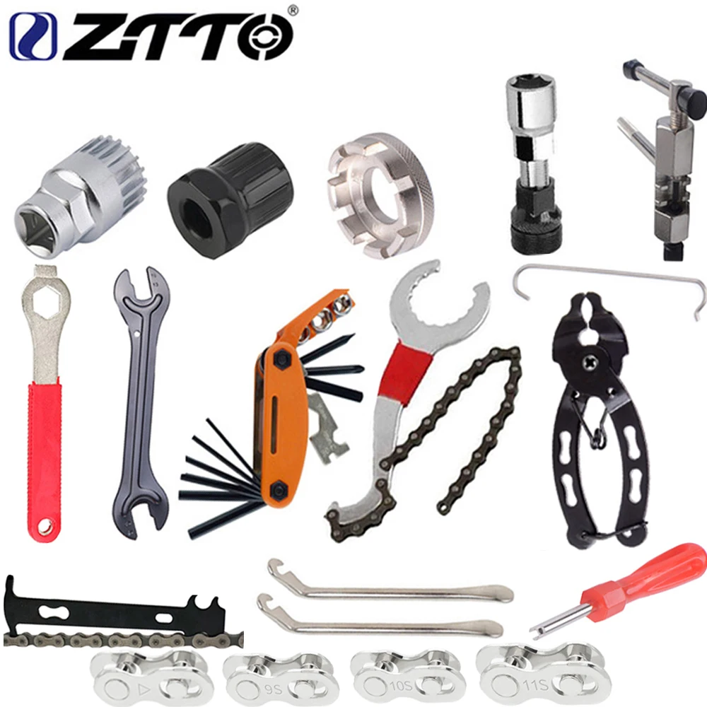 ZTTO набор инструментов для ремонта велосипеда приспособление снятия маховика